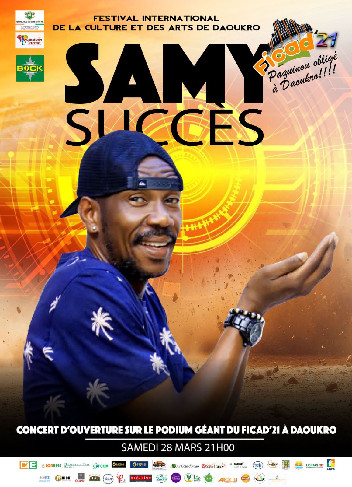 Aperçu de FICAD'21 — Concert SAMY SUCCÈS